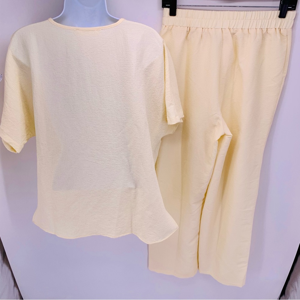 4TH & RECKLESS Breeze Oversized Tie Front Beach Set Womens Size S/M - Picture 3 of 10